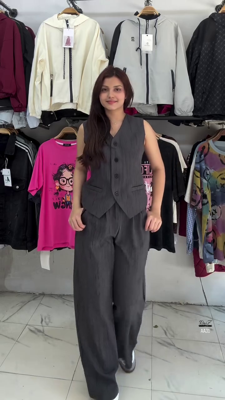 Charcoal Power Suit Set - Image 2