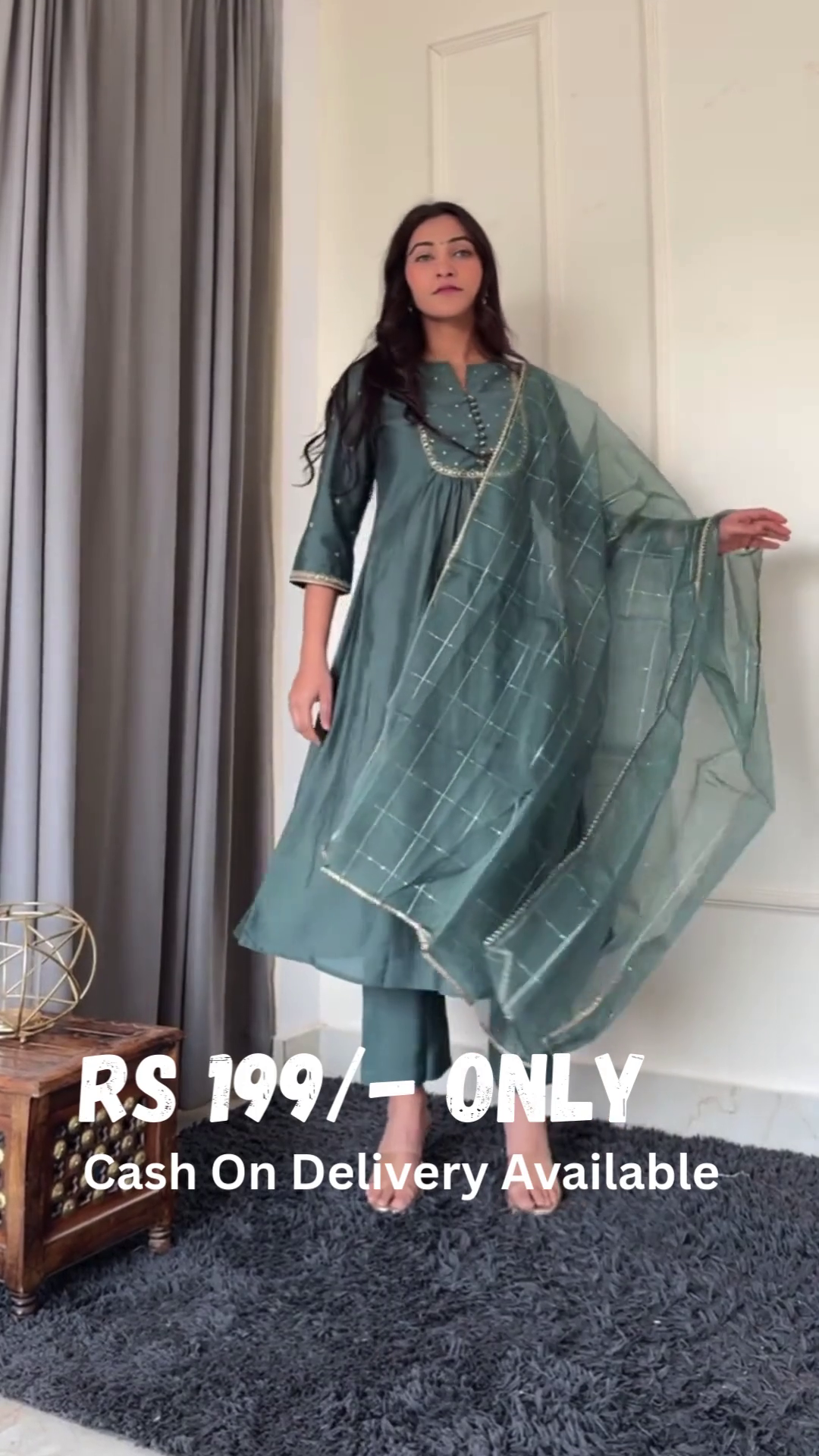 Elegant Palazzo Suit Set – 4 Graceful Shades