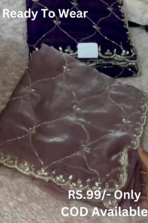 Women's Kanchipuram Art Silk Saree With Un-stitched Blouse
